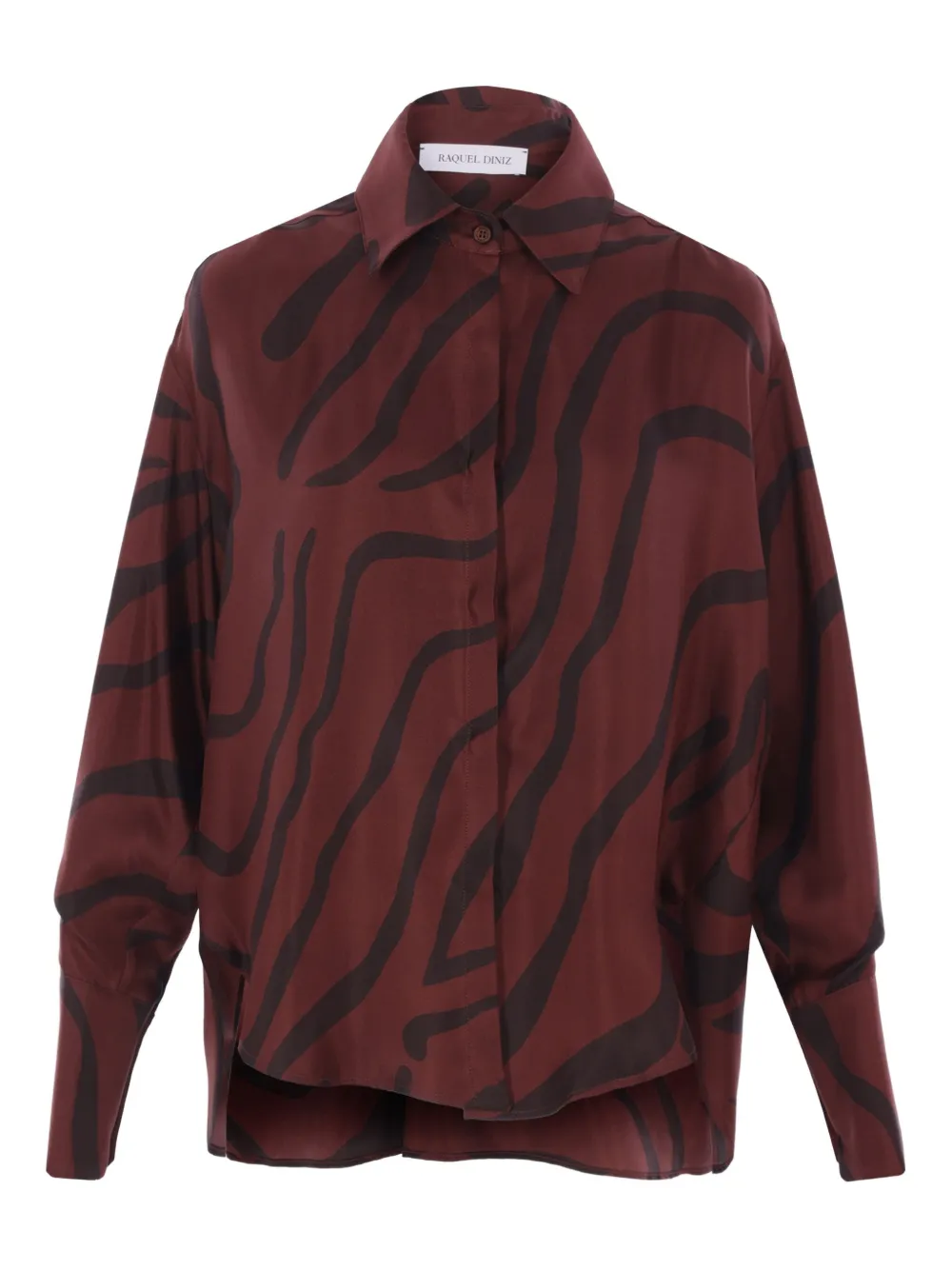 Рубашка с принтом "зебра" Raquel Diniz, красный
Рубашка с принтом "зебра" Raquel Diniz, красный