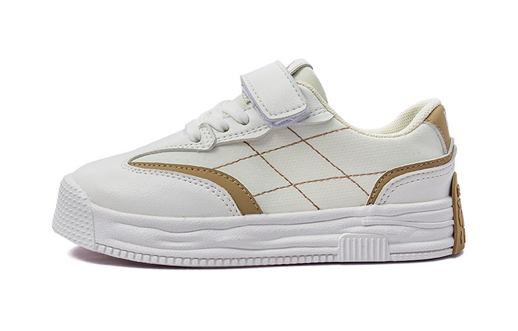 Детские кроссовки для скейтбординга с противоскользящим покрытием и износостойкостью KAPPA KIDS, экрю/хаки 
Детские кроссовки для скейтбординга с противоскользящим покрытием и износостойкостью KAPPA KIDS, экрю/хаки