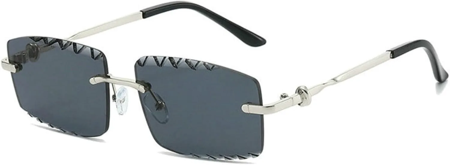 Willochra Модные солнцезащитные очки без оправы квадратной формы с алмазной огранкой для мужчин и женщин, винтажные узкие солнцезащитные очки в стиле 90-х, C4
Willochra Модные солнцезащитные очки без оправы квадратной формы с алмазной огранкой для мужчин и женщин, винтажные узкие солнцезащитные очки в стиле 90-х, C4