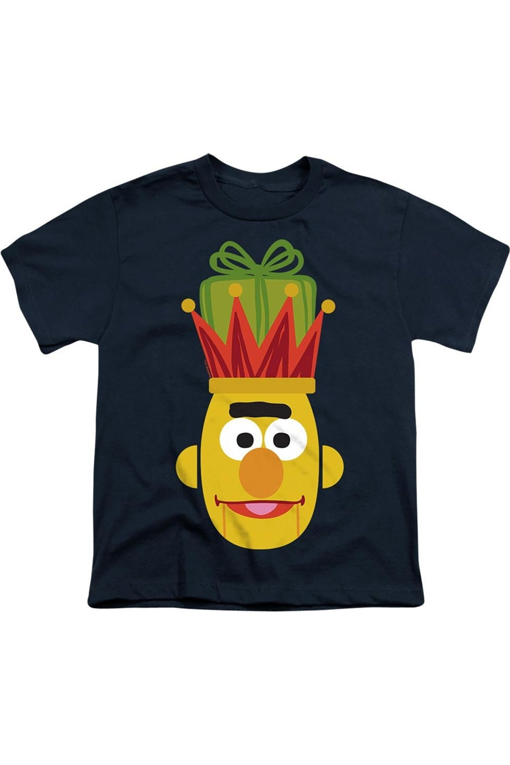 Футболка с коротким рукавом для детей "Рождественский Щелкунчик Берт" из Улицы Сезам Gildan, темно-синий
Футболка с коротким рукавом для детей "Рождественский Щелкунчик Берт" из Улицы Сезам Gildan, темно-синий