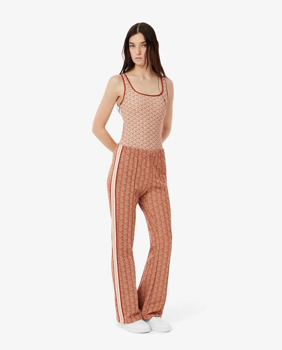 Женские спортивные брюки с монограммой Lacoste, коричневый
Женские спортивные брюки с монограммой Lacoste, коричневый