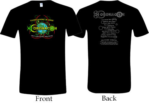 Аксессуары OffWorld Designs OffWorld Designs T-Shirt: CoronaCon (Large)
Аксессуары OffWorld Designs OffWorld Designs T-Shirt: CoronaCon (Large)