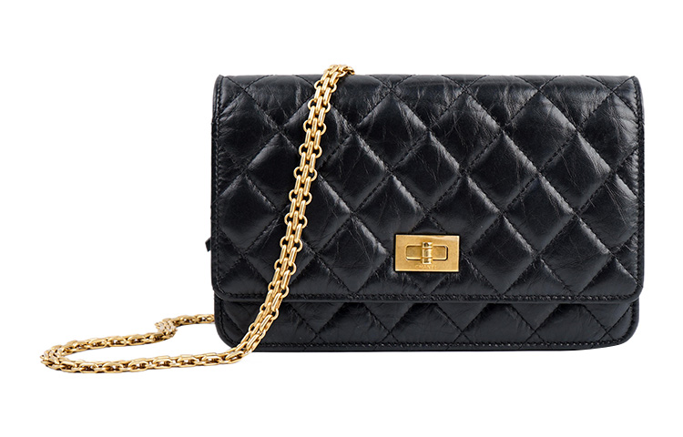 CHANEL Кожаная сумка-кроссбод 2.55 WOC для женщин Black
CHANEL Кожаная сумка-кроссбод 2.55 WOC для женщин Black