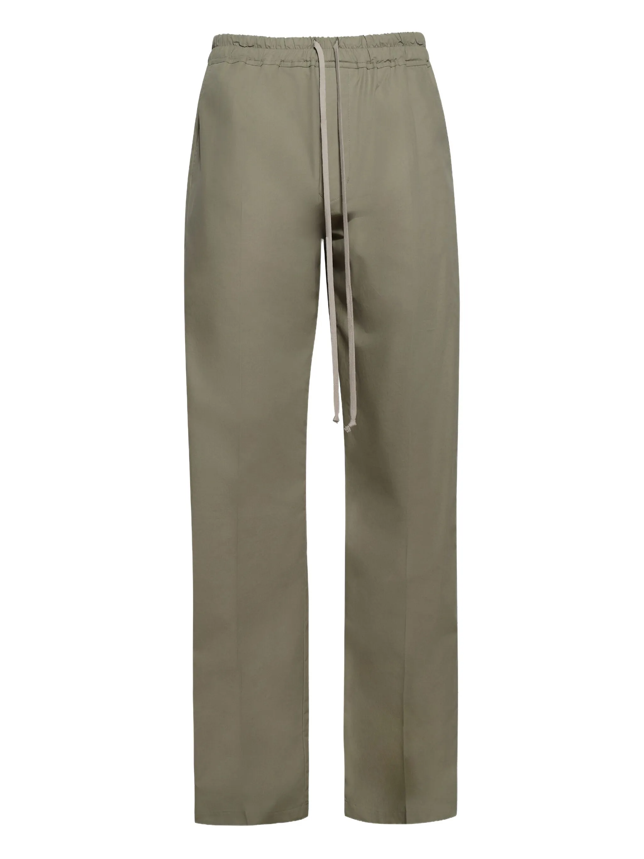 Зауженные брюки с кулиской Rick Owens, зеленый
Зауженные брюки с кулиской Rick Owens, зеленый