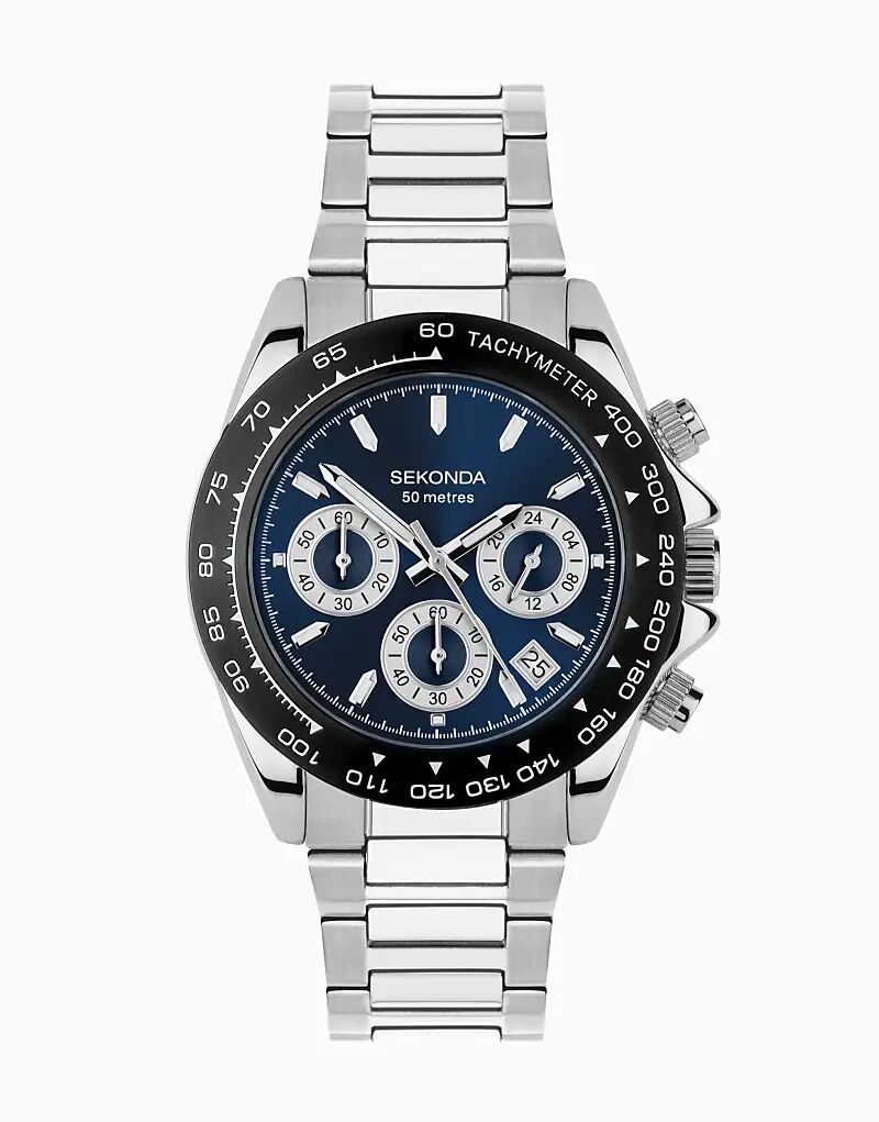 Мужские аналоговые часы Circuit диаметром 39 мм в серебряном цвете Sekonda
Мужские аналоговые часы Circuit диаметром 39 мм в серебряном цвете Sekonda