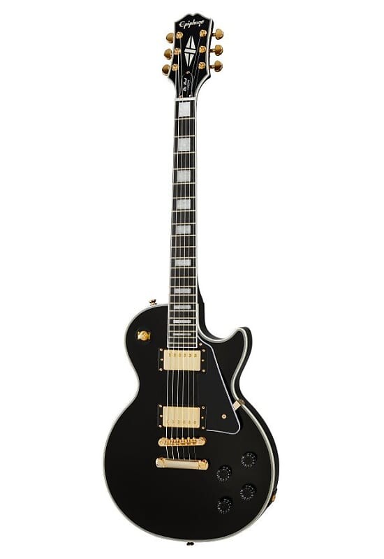 Электрогитара Epiphone Les Paul Custom Inspired by Gibson - Ebony
Электрогитара Epiphone Les Paul Custom Inspired by Gibson - Ebony