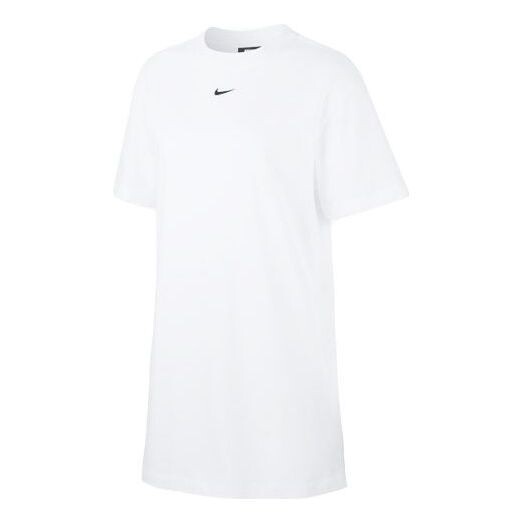 Платье спортивное, базовое, с вышитым логотипом, трикотажное, с коротким рукавом, Nike, белый
Платье спортивное, базовое, с вышитым логотипом, трикотажное, с коротким рукавом, Nike, белый