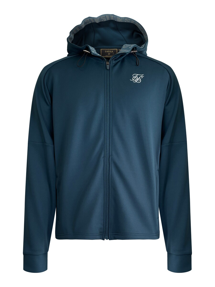 Толстовка с капюшоном на молнии SikSilk, синий
Толстовка с капюшоном на молнии SikSilk, синий