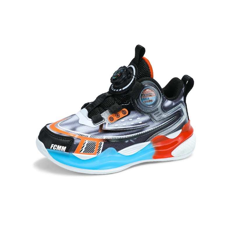 Противоскользящие износостойкие повседневные кроссовки средней высоты для детей FCMM, черный/оранжевый
Противоскользящие износостойкие повседневные кроссовки средней высоты для детей FCMM, черный/оранжевый