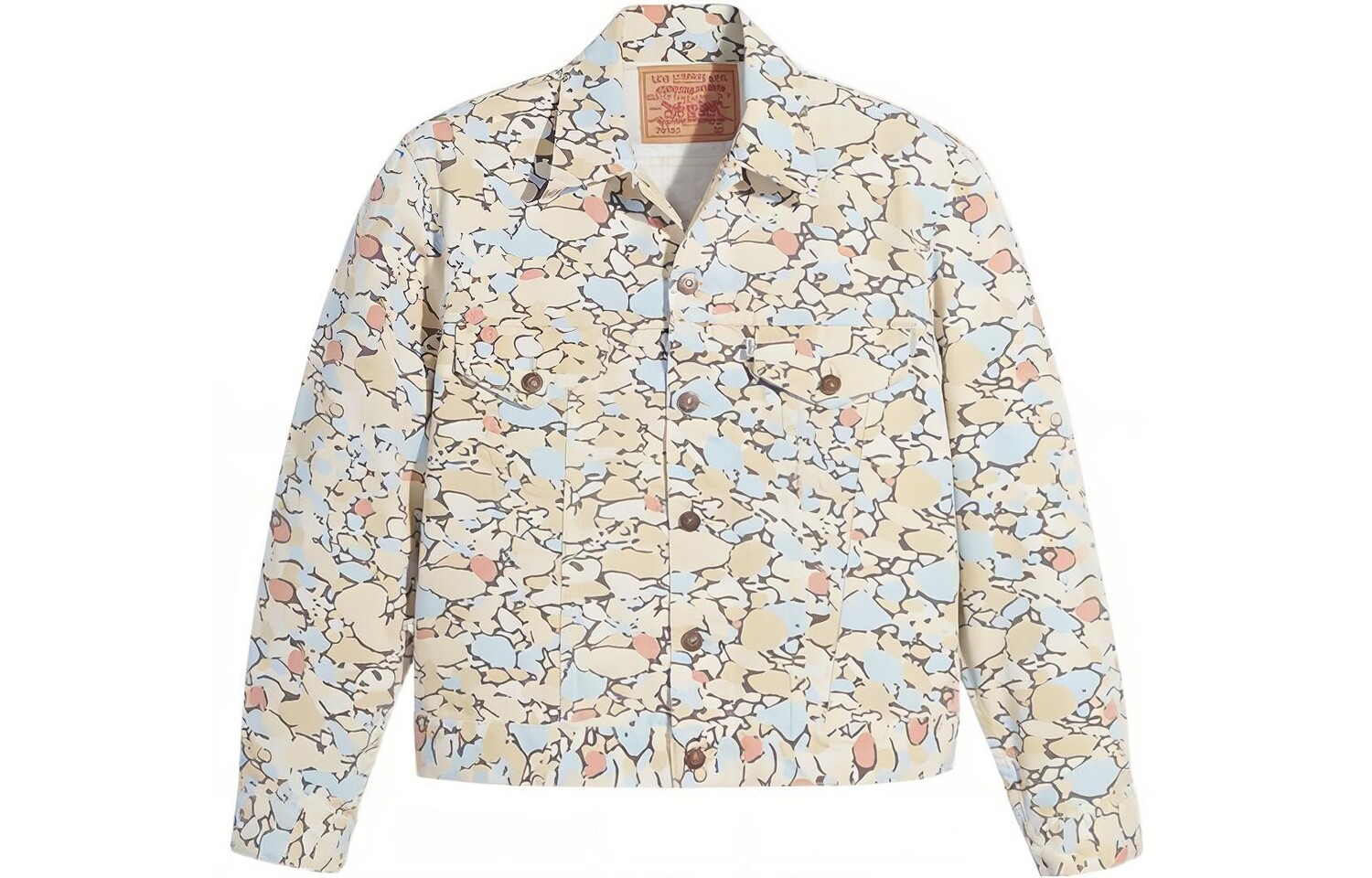 Джинсовая куртка мужская многоцветная Levis, мультиколор
Джинсовая куртка мужская многоцветная Levis, мультиколор