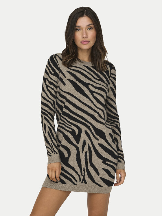 Вязаное платье regular fit Jenni 15321988 Only, коричневый
Вязаное платье regular fit Jenni 15321988 Only, коричневый