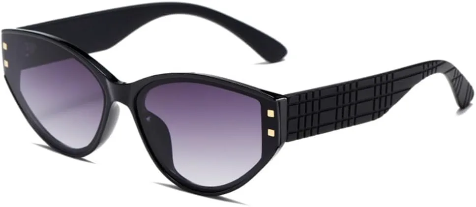 Солнцезащитные очки «кошачий глаз» для женщин, винтажный дизайн, декор заклепками, солнцезащитные очки для женщин с защитой от ультрафиолета UV400 LANGSER, C1
Солнцезащитные очки «кошачий глаз» для женщин, винтажный дизайн, декор заклепками, солнцезащитные очки для женщин с защитой от ультрафиолета UV400 LANGSER, C1