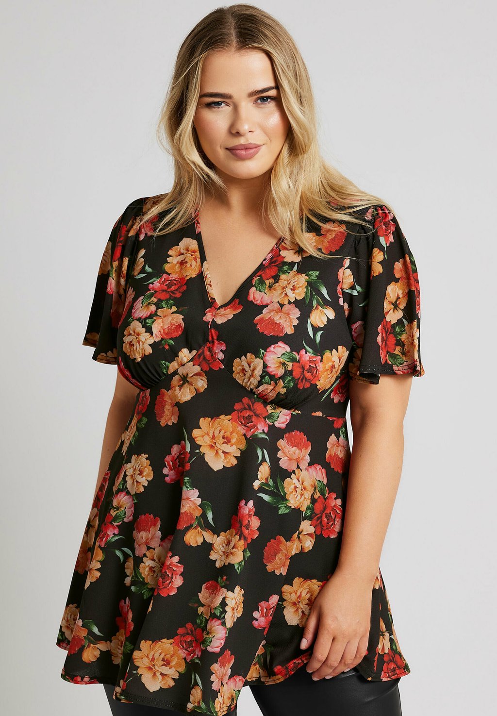 Блуза Yours Clothing, черный
Блуза Yours Clothing, черный