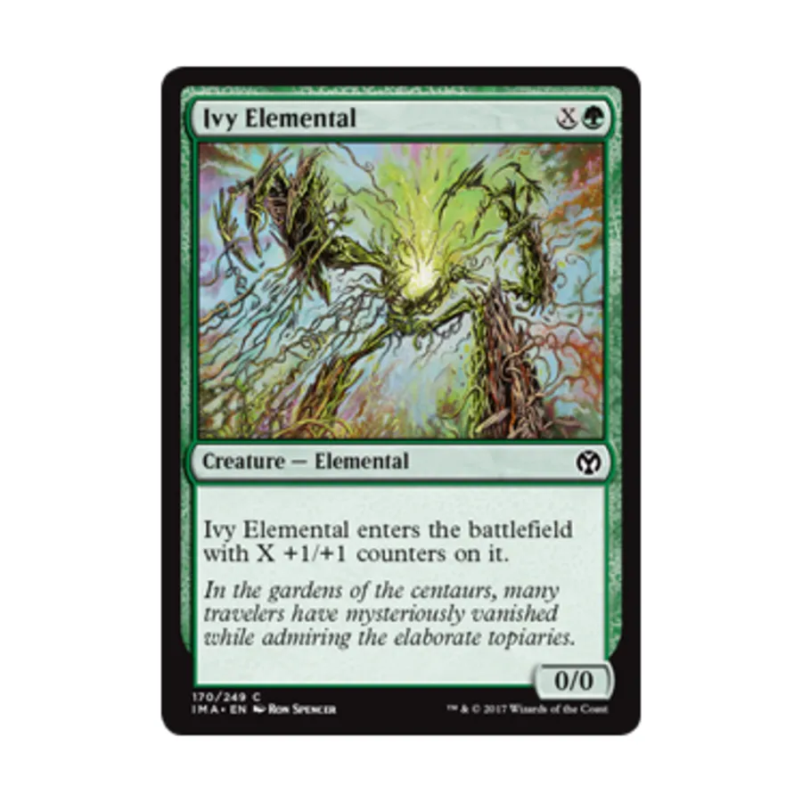 CCG Элементаль плюща (С) (Фольга), MTG - Iconic Masters 
CCG Элементаль плюща (С) (Фольга), MTG - Iconic Masters
