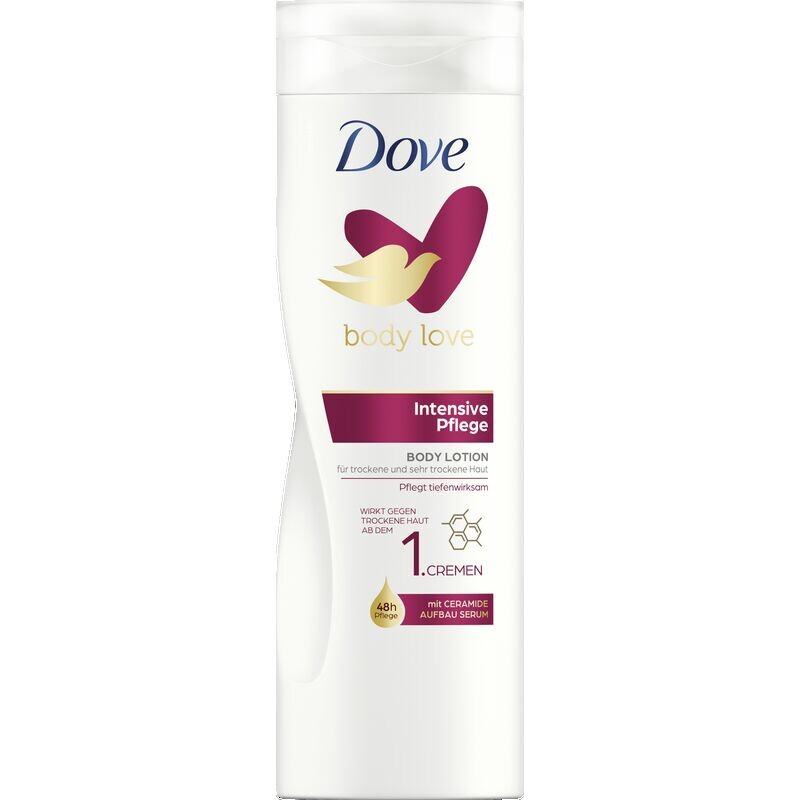 Body Love лосьон для интенсивного ухода за телом Dove, 400 ml
Body Love лосьон для интенсивного ухода за телом Dove, 400 ml