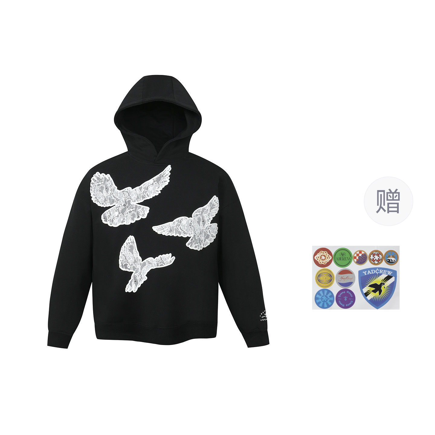 YADcrew Свитшот унисекс черный
YADcrew Свитшот унисекс черный