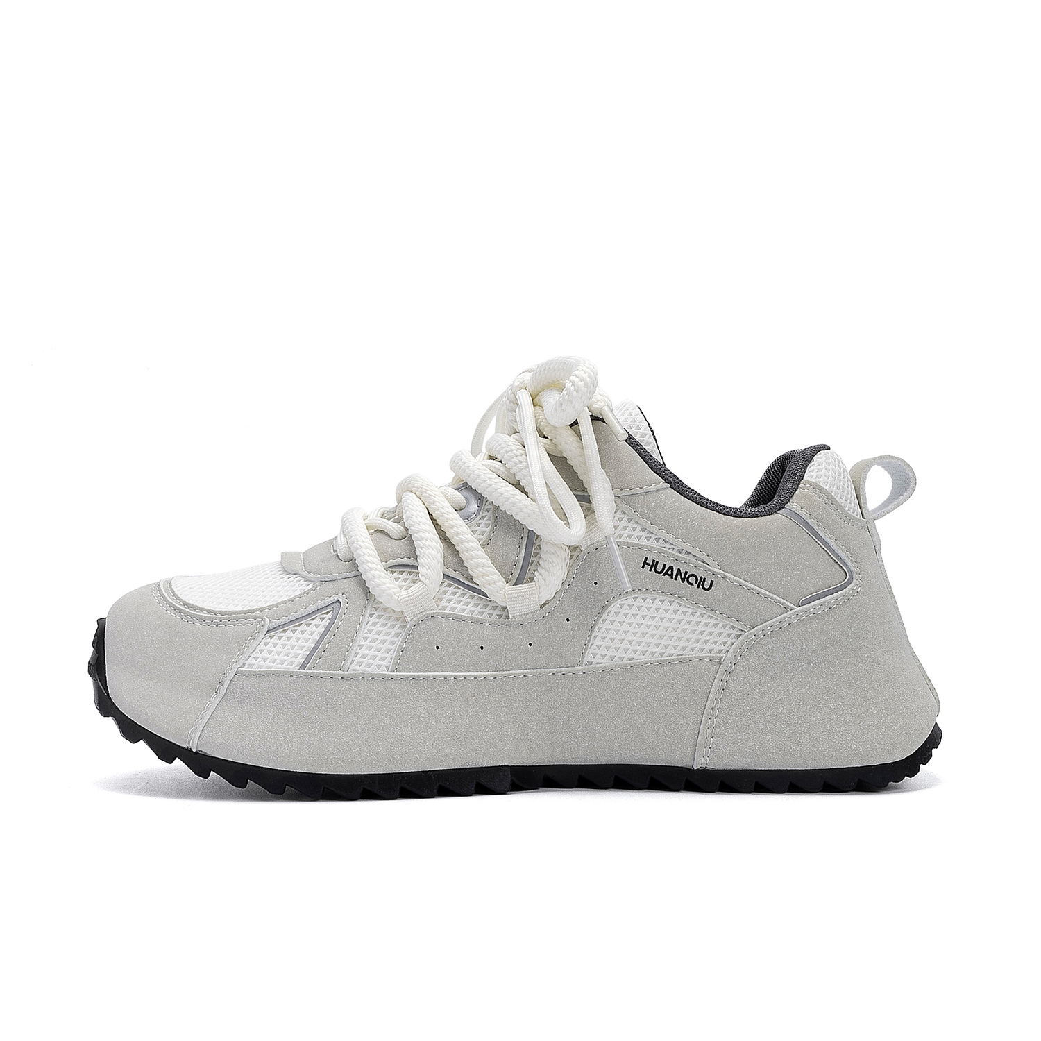 HUANQIU Кроссовки мужские Mesh Coverage легкие и дышащие низкие массивные бежево-серые
HUANQIU Кроссовки мужские Mesh Coverage легкие и дышащие низкие массивные бежево-серые