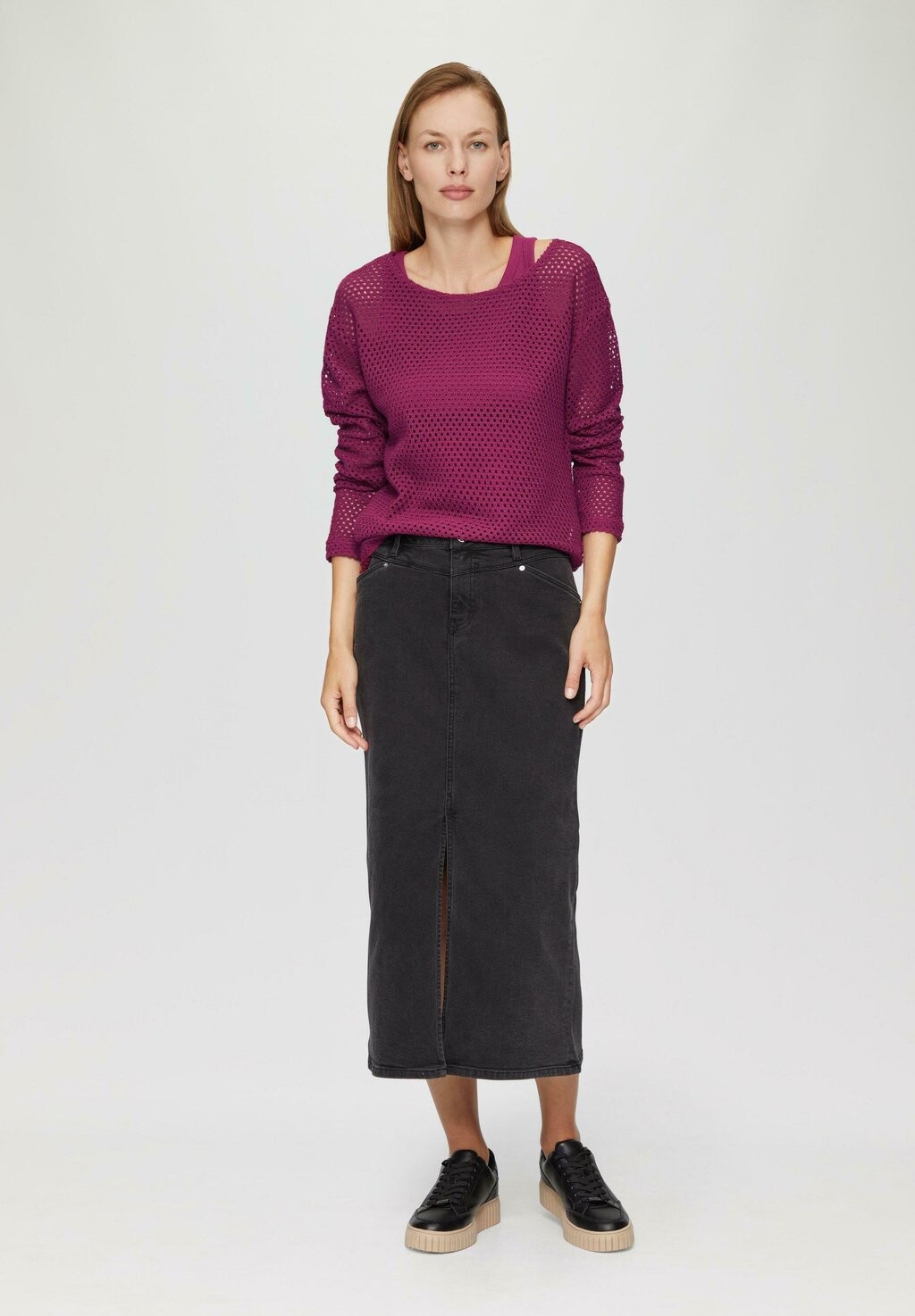 Топ с длинными рукавами OPENGEWERKTE s.Oliver, розовый
Топ с длинными рукавами OPENGEWERKTE s.Oliver, розовый