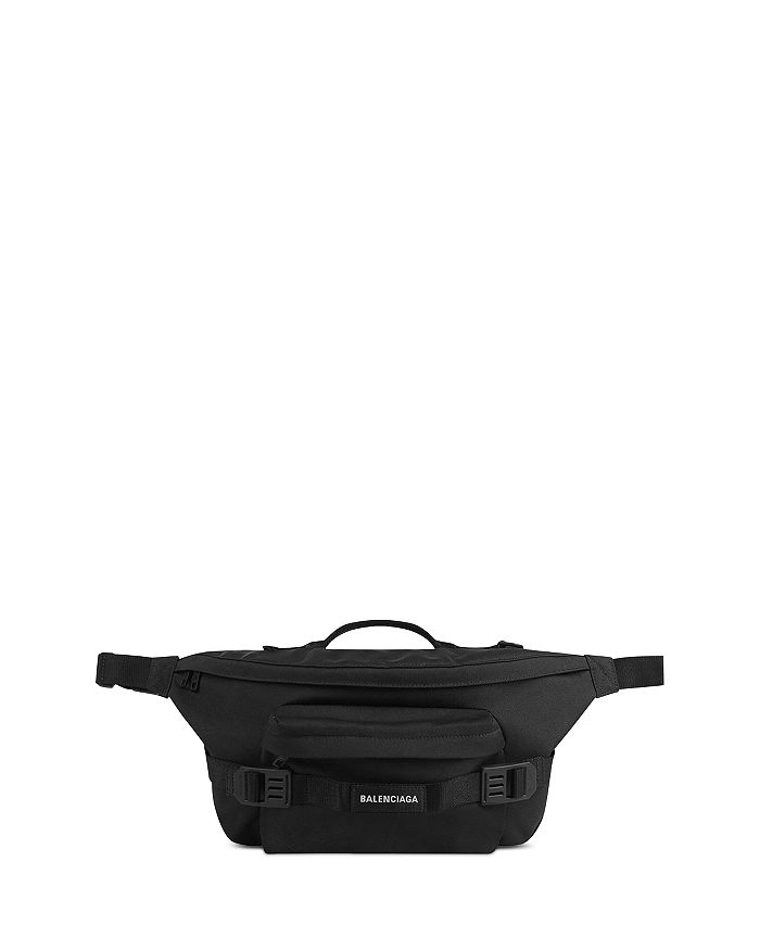 Армейский поясной рюкзак Balenciaga, черный
Армейский поясной рюкзак Balenciaga, черный