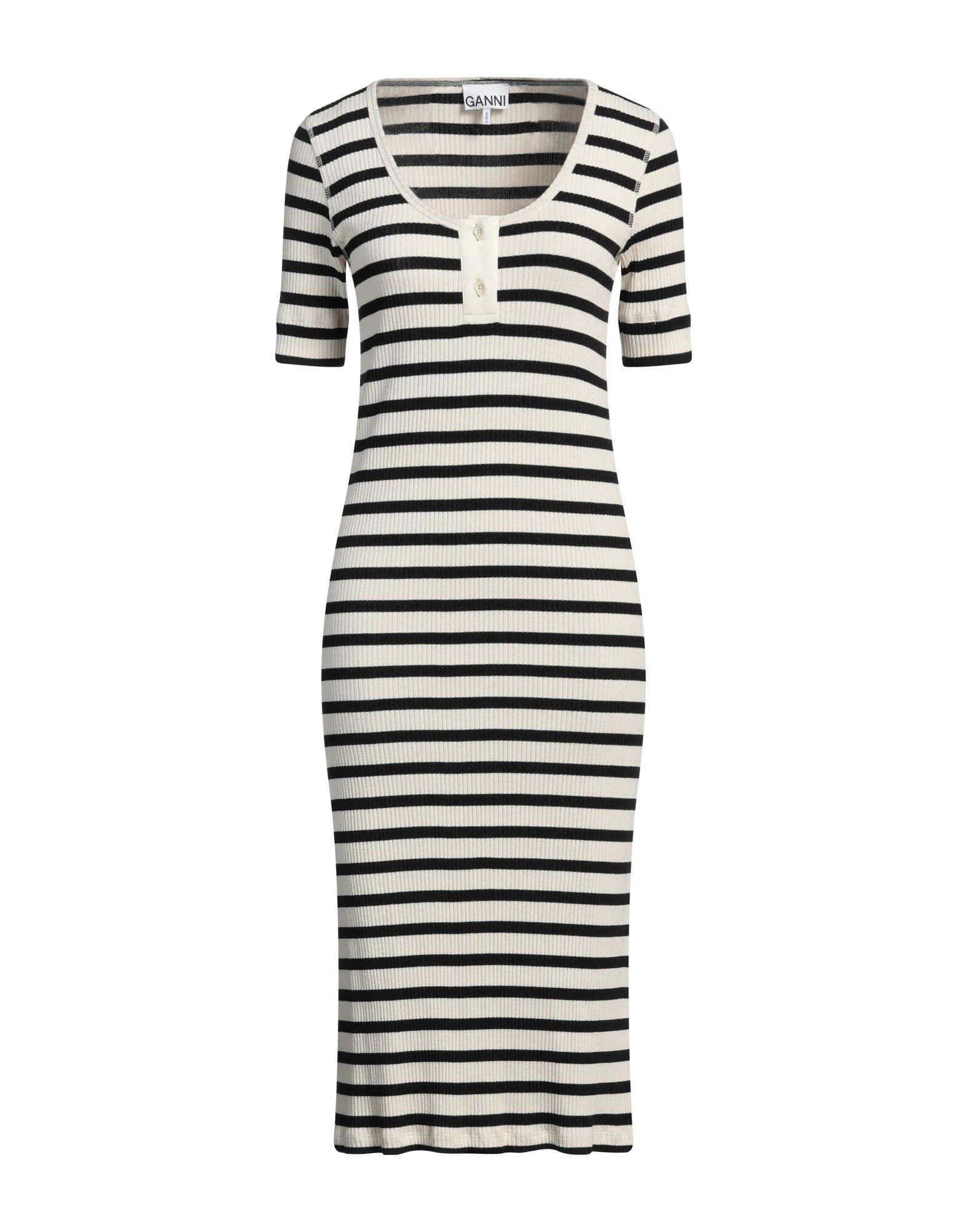 Платье-миди Ganni, слоновая кость
Платье-миди Ganni, слоновая кость