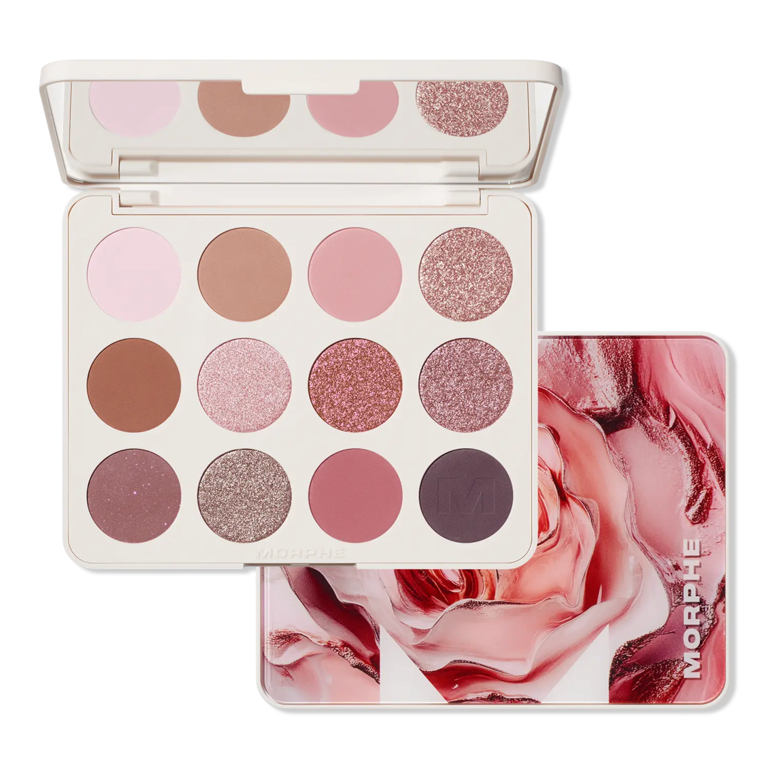 Палитра теней ChromaPlus 12-Pan Eyeshadow Palette Morphe, Rose Frequency
Палитра теней ChromaPlus 12-Pan Eyeshadow Palette Morphe, Rose Frequency