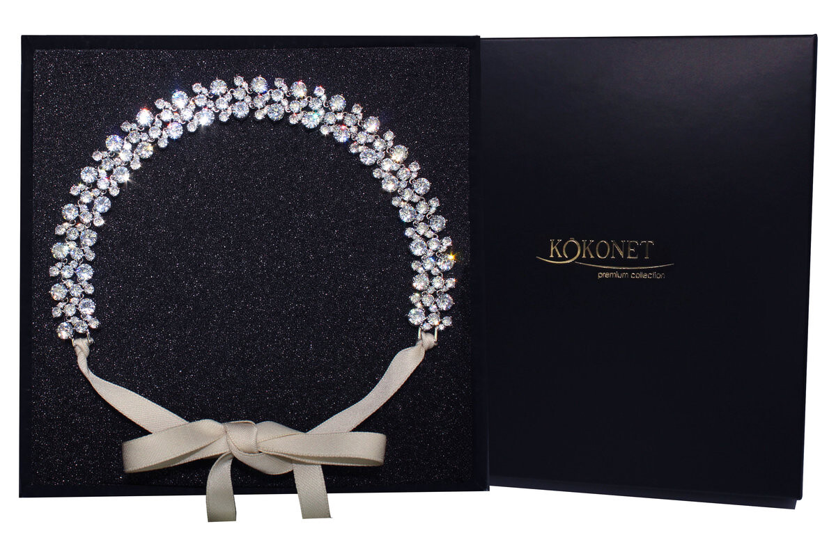 KOKONET, повязка на голову, свадебное украшение для волос, волны, элегантный пучок, серебро
KOKONET, повязка на голову, свадебное украшение для волос, волны, элегантный пучок, серебро