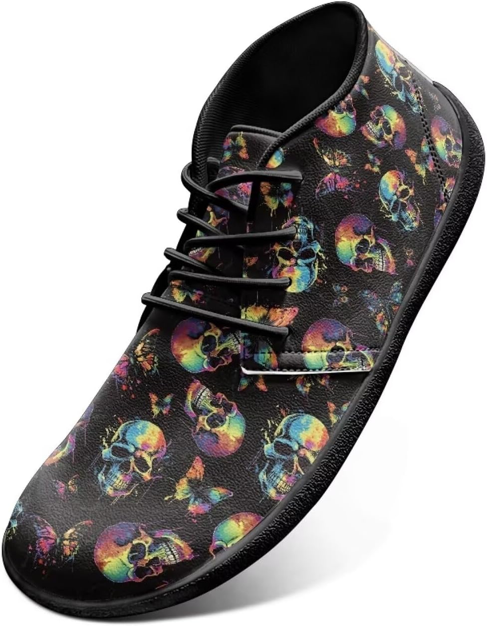Кроссовки для женщин и мужчин, водонепроницаемые кожаные туфли с широкой носочной частью для женщин Yreiwoby, Colorful Skeleton
Кроссовки для женщин и мужчин, водонепроницаемые кожаные туфли с широкой носочной частью для женщин Yreiwoby, Colorful Skeleton