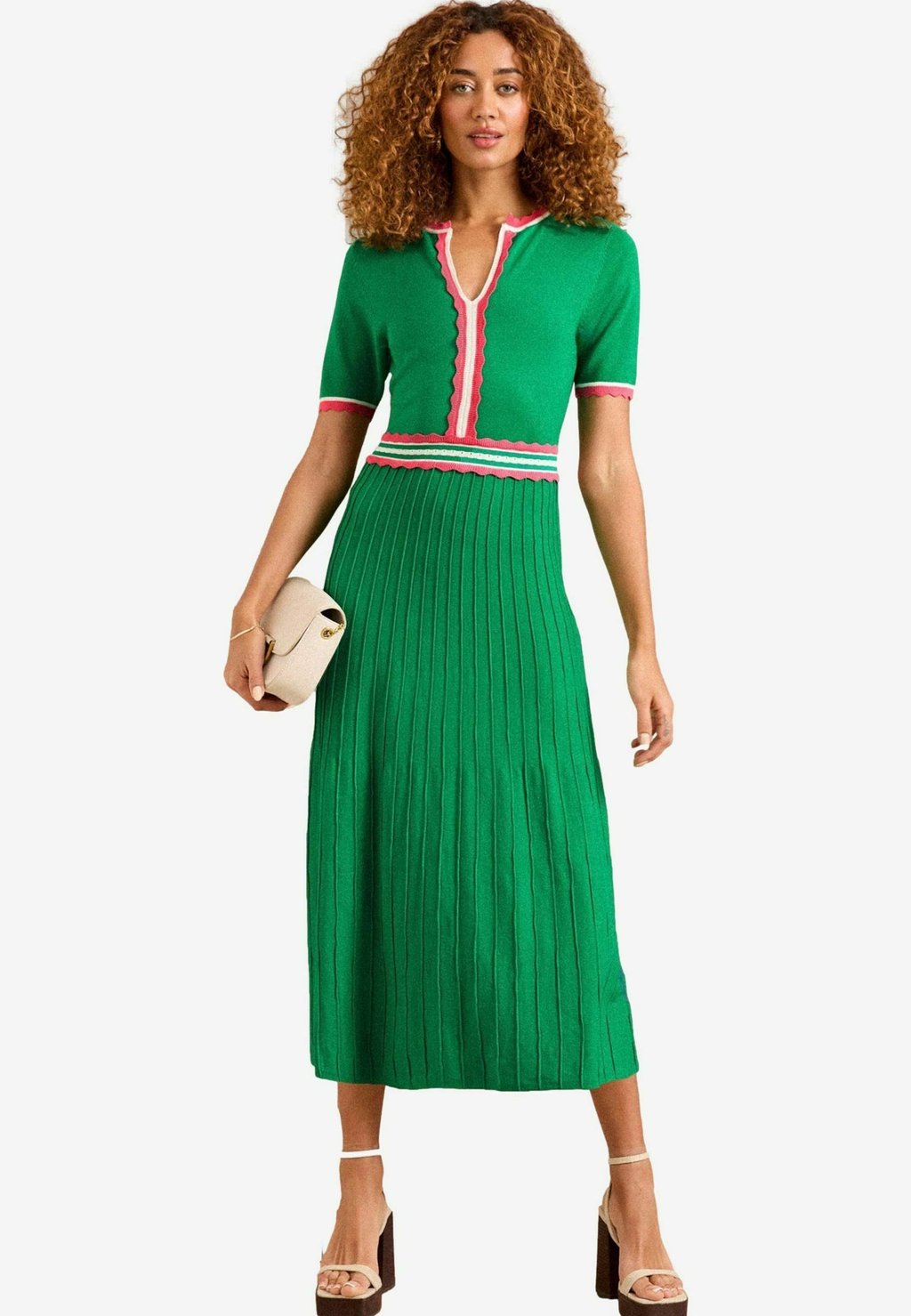 Платье-джемпер REGULAR FIT -SHORT SLEEVE Love & Roses, зеленый
Платье-джемпер REGULAR FIT -SHORT SLEEVE Love & Roses, зеленый