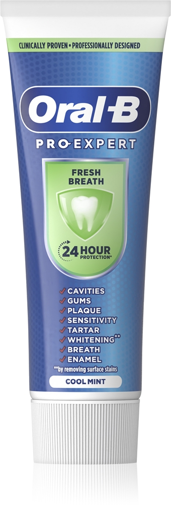 Зубная паста Pro-Expert Fresh Breath, обеспечивающая свежее дыхание Oral-B, cool mint 75 мл
Зубная паста Pro-Expert Fresh Breath, обеспечивающая свежее дыхание Oral-B, cool mint 75 мл