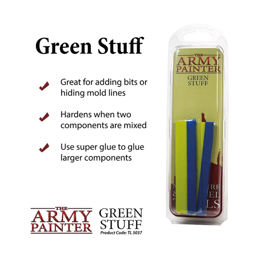 Оригинальный Green Stuff, The, Tools (The Army Painter)
Оригинальный Green Stuff, The, Tools (The Army Painter)