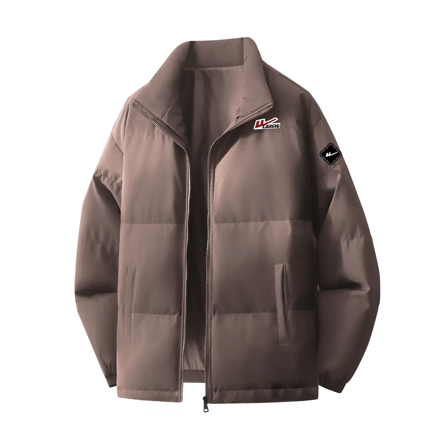 Пуховик женский с воротником стойкой утепленный стеганый WARRIOR, coffee (diy badge)
Пуховик женский с воротником стойкой утепленный стеганый WARRIOR, coffee (diy badge)