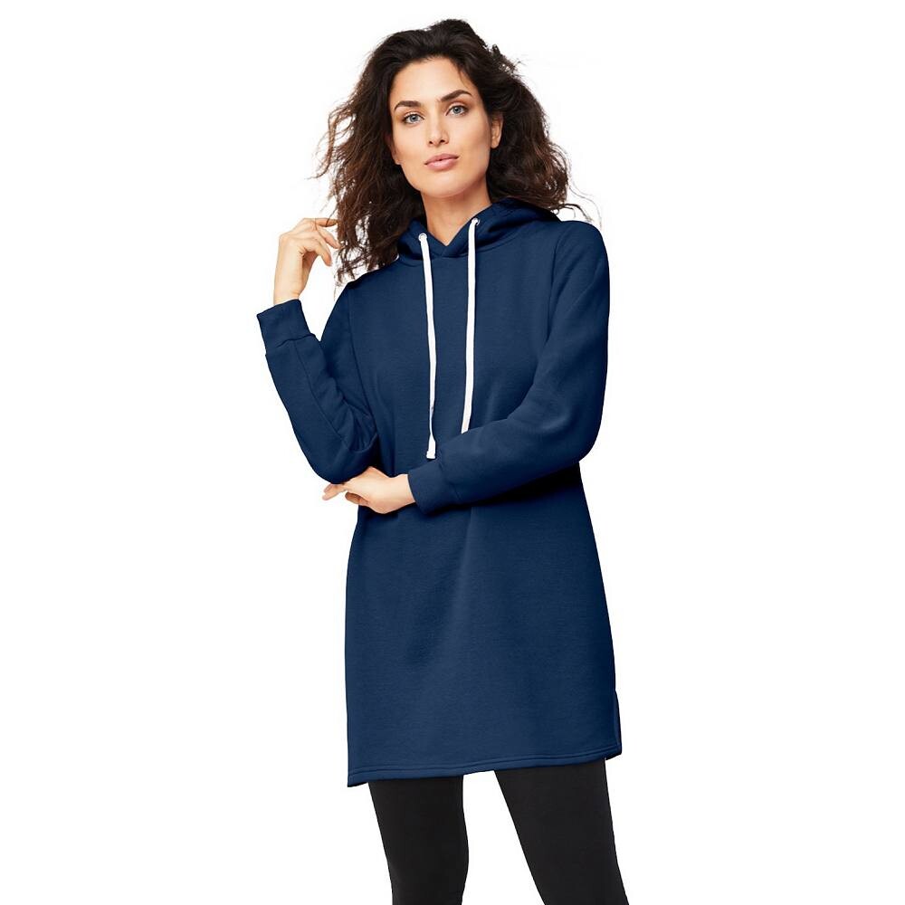 Женская толстовка-туника с капюшоном Ellos больших размеров, цвет Rich Navy
Женская толстовка-туника с капюшоном Ellos больших размеров, цвет Rich Navy