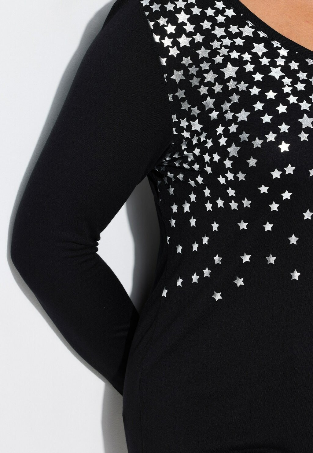 Топ с длинными рукавами Angel of Style, черный
Топ с длинными рукавами Angel of Style, черный