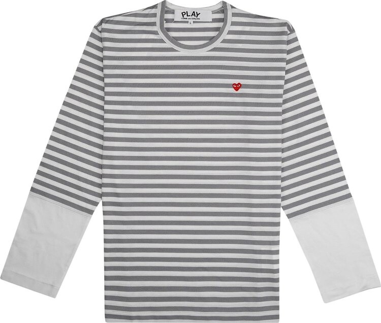 Футболка Comme des Garçons PLAY Striped Long-Sleeve T-Shirt 'Grey/White', серый
Футболка Comme des Garçons PLAY Striped Long-Sleeve T-Shirt 'Grey/White', серый