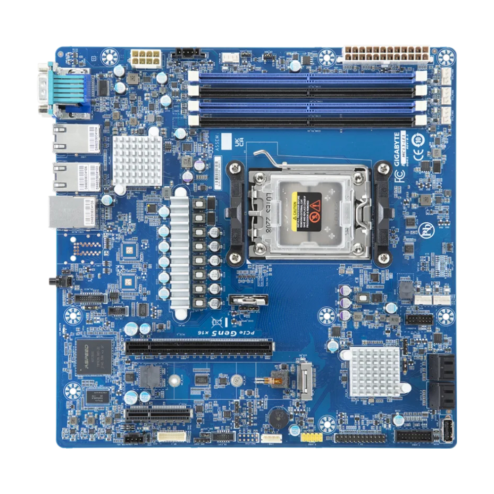Материнская плата GIGABYTE MC13-LE1, AM5, DDR5
Материнская плата GIGABYTE MC13-LE1, AM5, DDR5