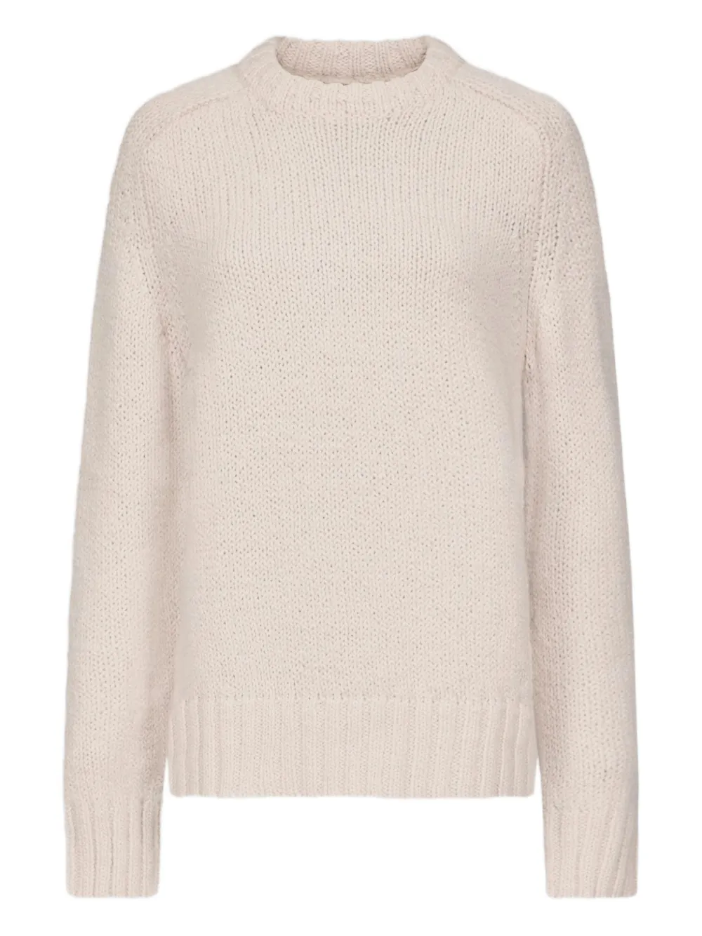 Свитер в рубчик с круглым вырезом LouLou de Saison, нейтральный
Свитер в рубчик с круглым вырезом LouLou de Saison, нейтральный