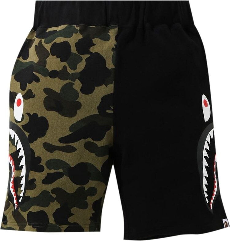 Шорты BAPE 1st Camo Half Side Shark Sweat Shorts 'Green', зеленый
Шорты BAPE 1st Camo Half Side Shark Sweat Shorts 'Green', зеленый