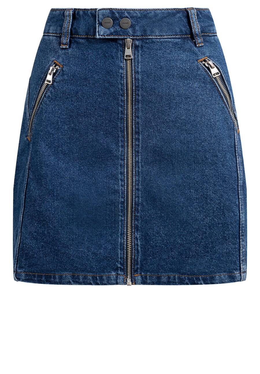Юбка HUGO Gavade, синий деним
Юбка HUGO Gavade, синий деним