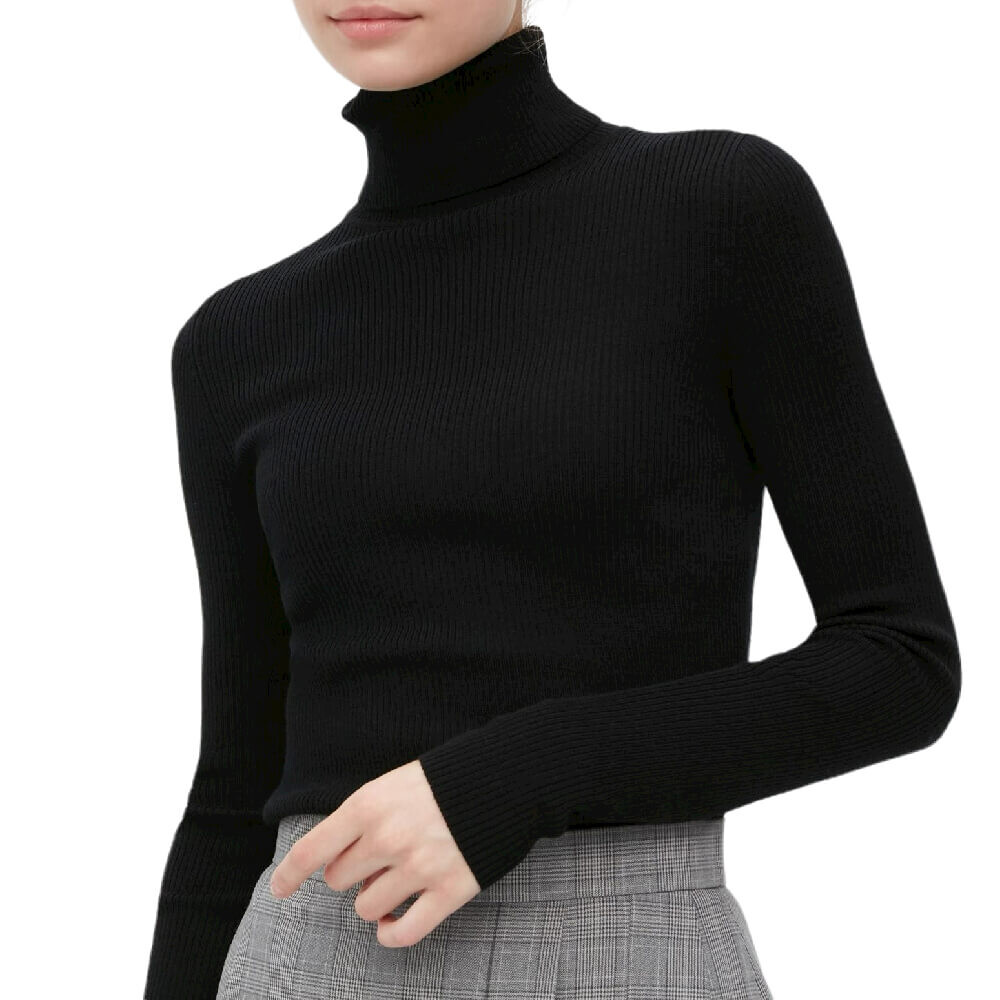 Джемпер Uniqlo Extra Fine Merino Ribbed Turtleneck, черный
Джемпер Uniqlo Extra Fine Merino Ribbed Turtleneck, черный