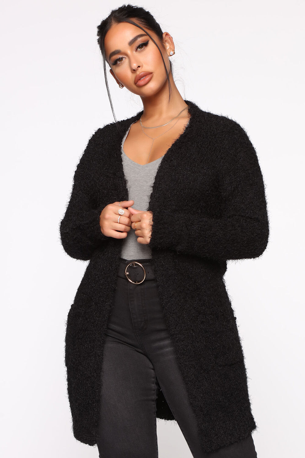 Кардиган Fashion Nova W9009, черный
Кардиган Fashion Nova W9009, черный