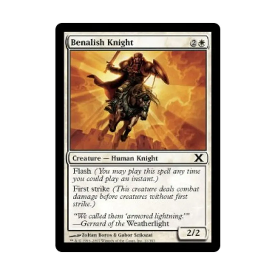 CCG Беналиш Найт (К), MTG - 10th Edition
CCG Беналиш Найт (К), MTG - 10th Edition