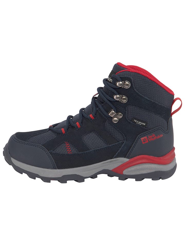 Jack Wolfskin Кожаные треккинговые ботинки "Trail Hiker Texapore Mid" темно-синего/красного цвета
Jack Wolfskin Кожаные треккинговые ботинки "Trail Hiker Texapore Mid" темно-синего/красного цвета