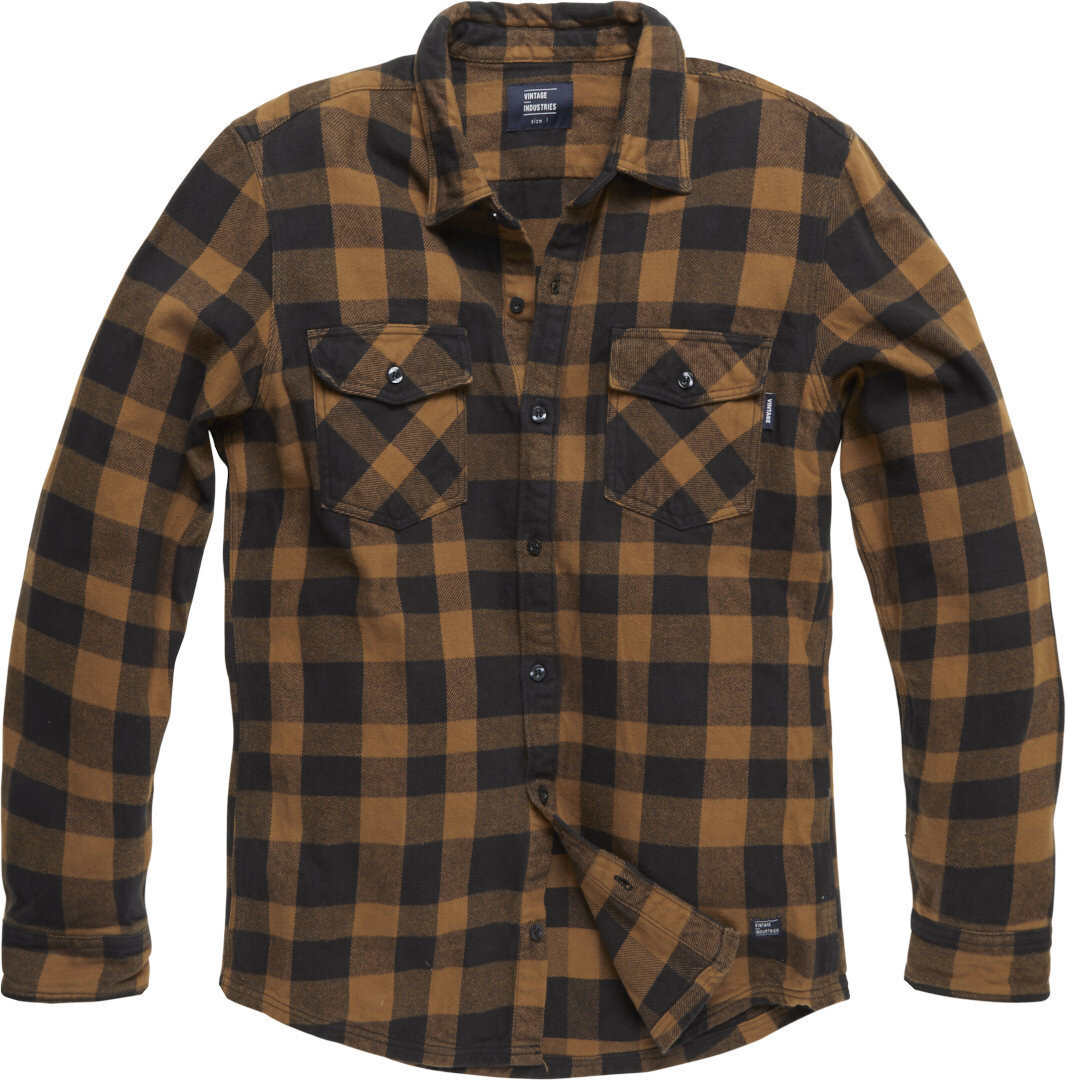 Рубашка Vintage Industries Globe Heavyweight, желтая
Рубашка Vintage Industries Globe Heavyweight, желтая