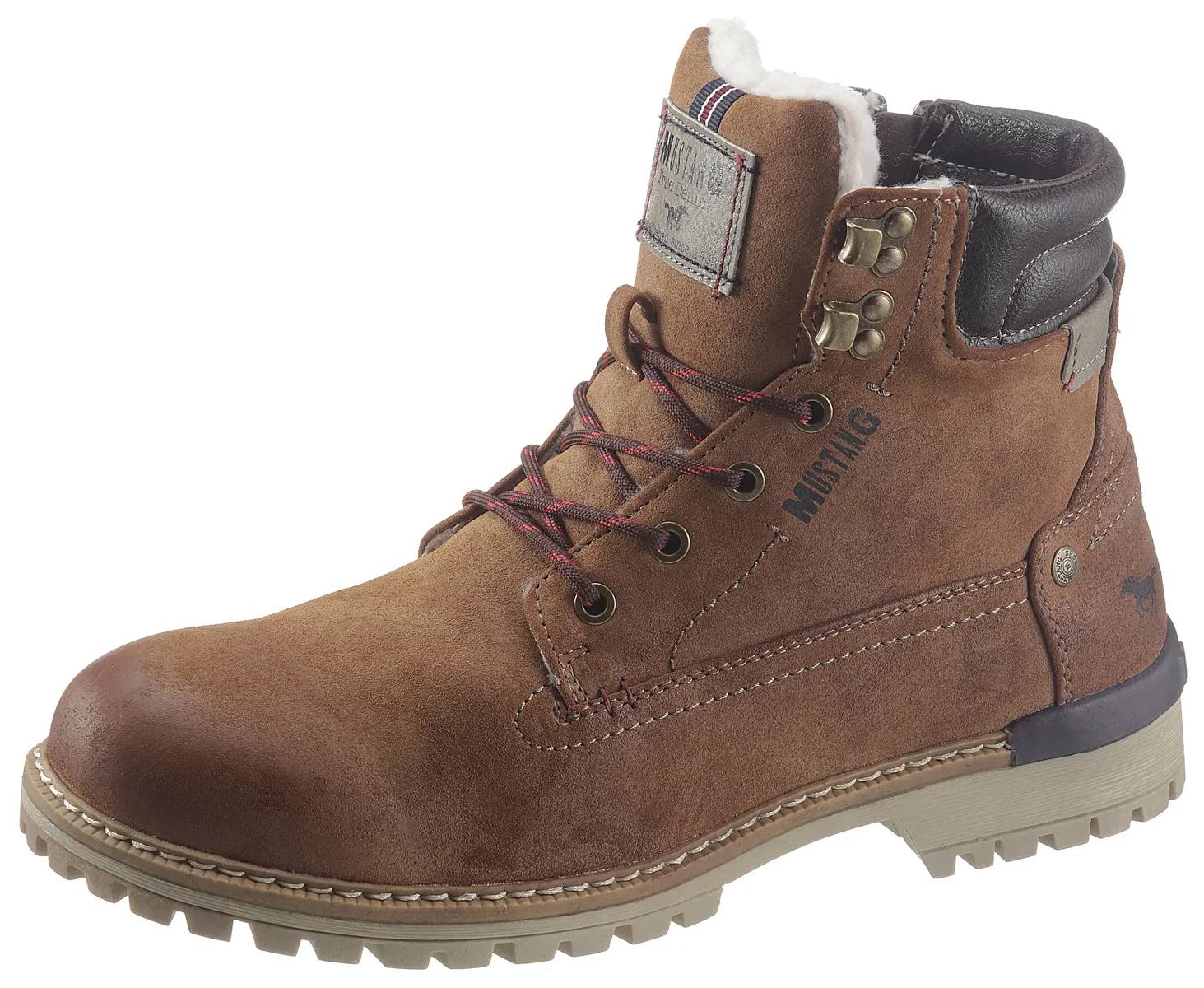 Зимние ботинки Mustang Shoes, ботинки на шнуровке, ботильоны, рабочие ботинки, контрастная отделка, нашивка с логотипом, коричневый
Зимние ботинки Mustang Shoes, ботинки на шнуровке, ботильоны, рабочие ботинки, контрастная отделка, нашивка с логотипом, коричневый