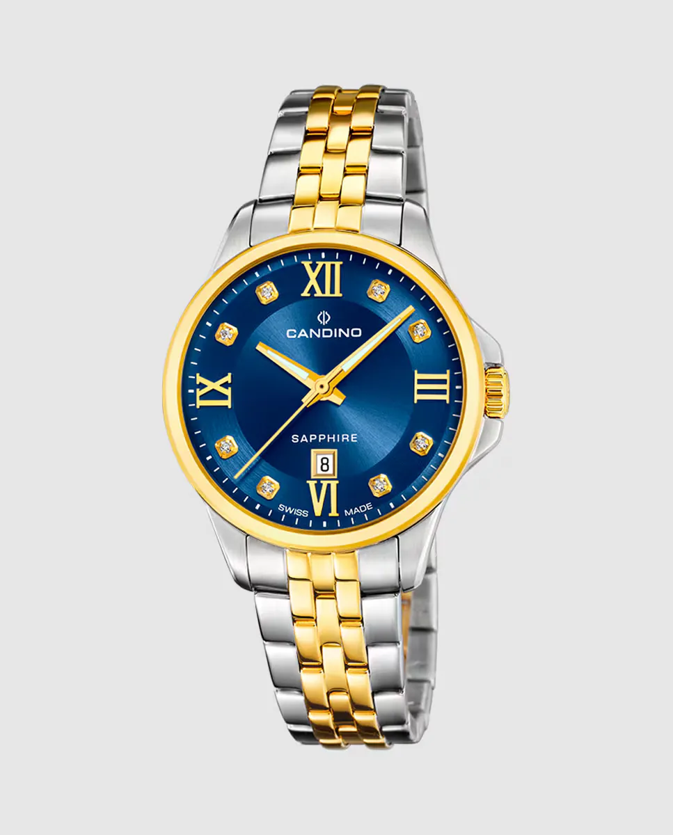 C4767/3 Lady Elegance разноцветные женские часы из стали Candino
C4767/3 Lady Elegance разноцветные женские часы из стали Candino