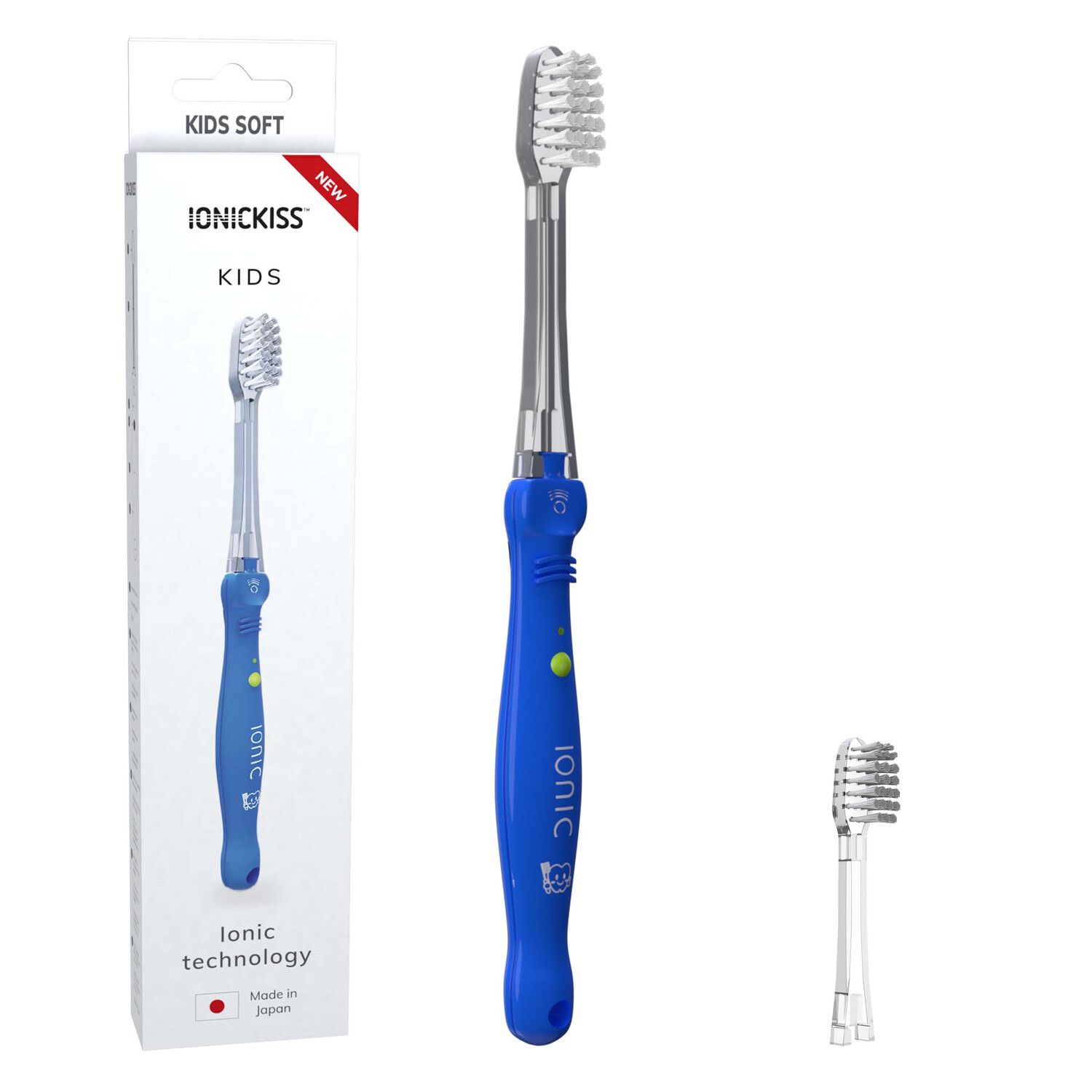 Ionickiss Kids ионная зубная щетка для детей 5+, 1 шт.
Ionickiss Kids ионная зубная щетка для детей 5+, 1 шт.