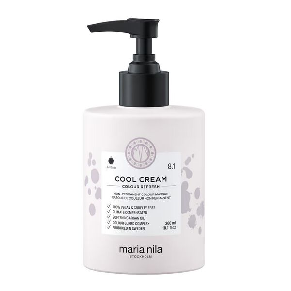 Маска для окрашивания волос 8.1 холодный крем, 300 мл Maria Nila Colour refresh, цвет cool cream
Маска для окрашивания волос 8.1 холодный крем, 300 мл Maria Nila Colour refresh, цвет cool cream