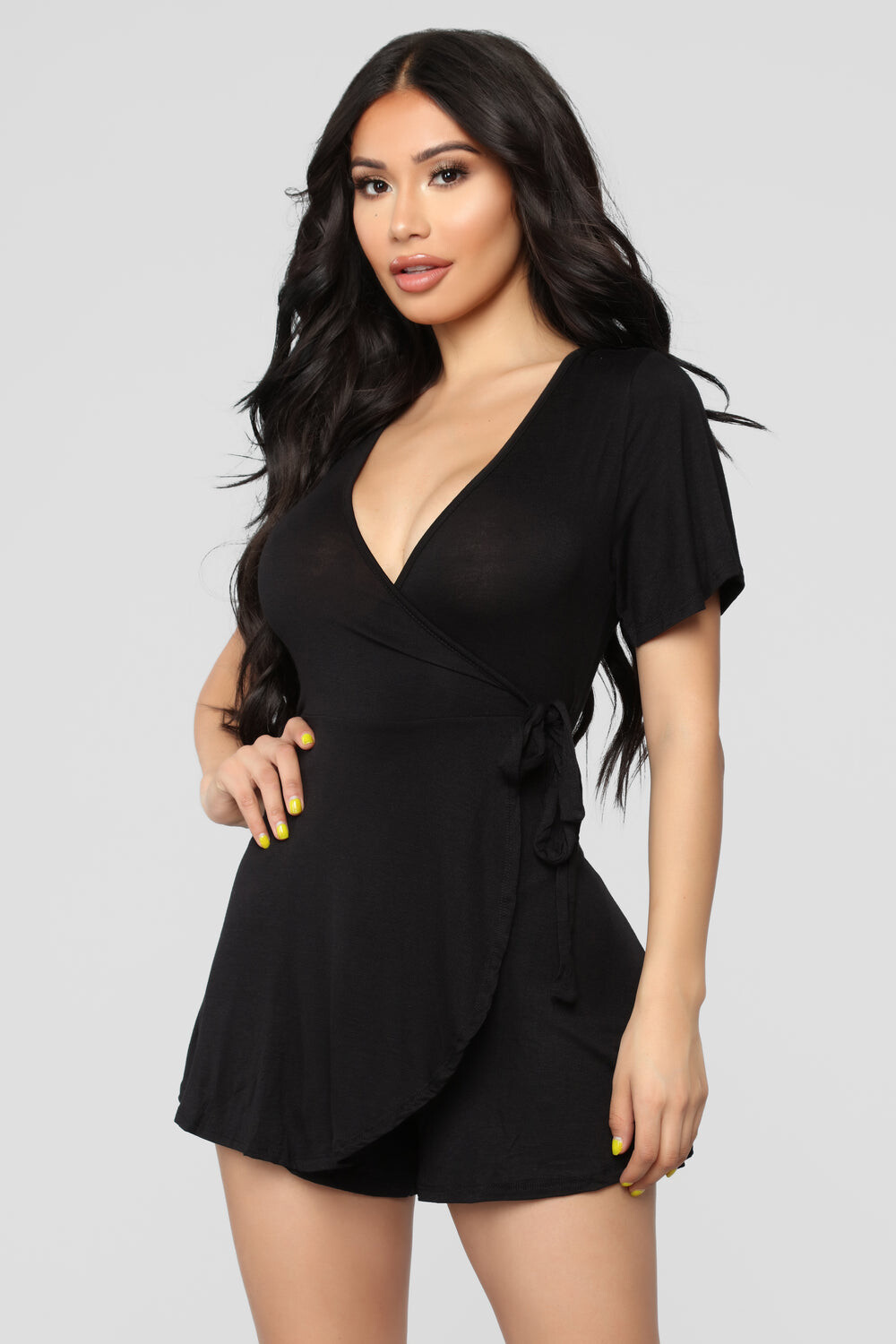 Комбинезон Fashion Nova AR32266A, черный 
Комбинезон Fashion Nova AR32266A, черный