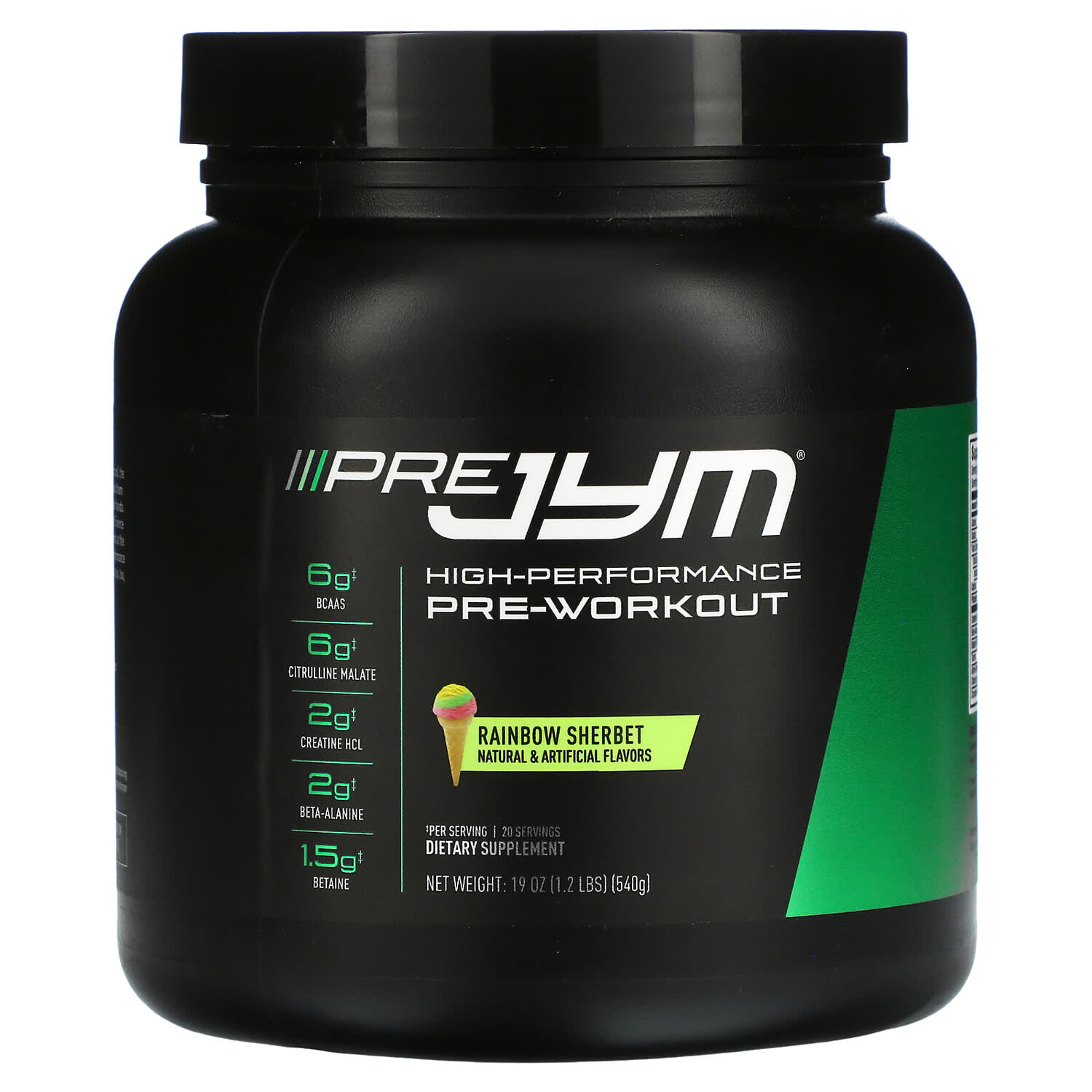 Высокоэффективный Предтренировочный Продукт JYM Supplement Science, радужный щербет, 540 г
Высокоэффективный Предтренировочный Продукт JYM Supplement Science, радужный щербет, 540 г