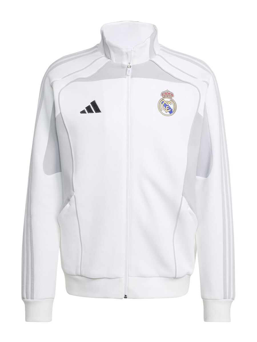 Спортивная толстовка с капюшоном на молнии ADIDAS PERFORMANCE Real Madrid, белый
Спортивная толстовка с капюшоном на молнии ADIDAS PERFORMANCE Real Madrid, белый